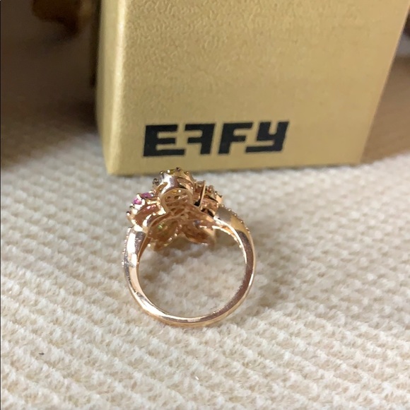 ‘***SOLD****Effy Diamond, Ceylon, Orange & Pink Sapphire, TSAV - Picture 11 of 16